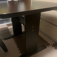ダイニングテーブル3点セットの画像