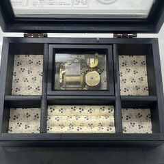 【リサイクルショップどりーむ天保山店】No.3183 ジュエリーボックス オルゴール付きの画像