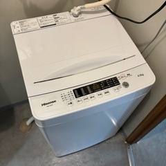 【2023年式】洗濯機の画像