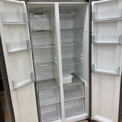 ★ジャングルジャングル石川金沢店★ アクア 冷蔵庫 AQR-SBS48K 475L 2022年製 動作確認／クリーニング済みの画像