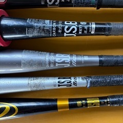 野球 軟式 バット 5本セット バットウエイト250gの画像