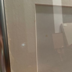 新品額　長期保存シミありの画像