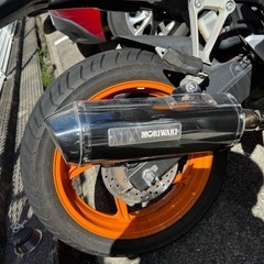 CBR250Rレプソル・モリワキカラーセットの画像