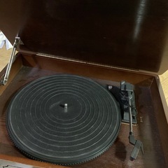 レコードCDカセットプレイヤーの画像