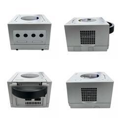 186000 現状品 Nintendo ニンテンドー ゲームキューブ DOL-001  シルバー [250616HM110032]の画像