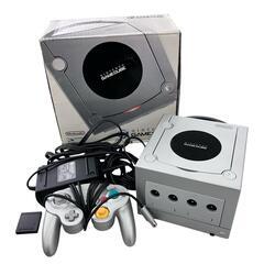 186000 現状品 Nintendo ニンテンドー ゲームキューブ DOL-001  シルバー [250616HM110032]の画像
