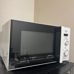 日立（HITACHI）電子レンジ HMR-BK220（22L／単機能レンジ）の画像