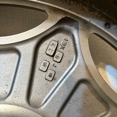 ホイール付きタイヤhankook ventusV12evo2の画像