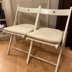 IKEA ガーデンテーブル&折りたたみ椅子　売りますの画像