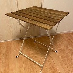 IKEA ガーデンテーブル&折りたたみ椅子　売りますの画像