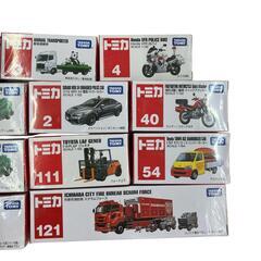 186000 TOMICA トミカ 緊急車両、お仕事車両 14点まとめ売り [250510HM120038]の画像