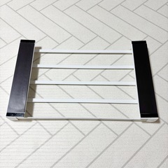 山崎実業　洗濯機　折りたたみ棚　折りたたみラックの画像