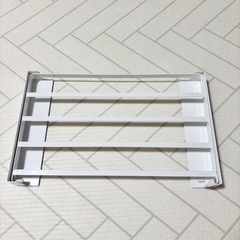 山崎実業　洗濯機　折りたたみ棚　折りたたみラックの画像