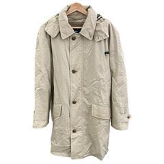 186005 BURBERRY バーバリー ロングコート M ベージュ レディース [1000023933797]の画像