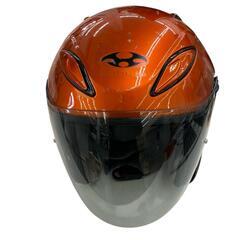 186000 OGkabuto オージーカブト ヘルメット M オレンジ フルフェイス [1000025410937]の画像