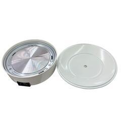 現状品 BRUNO ブルーノ グリル鍋 グリルポット BOE029-WH  ホワイト 箱入り 鍋 蒸し網 セラミック [1000027792321]の画像