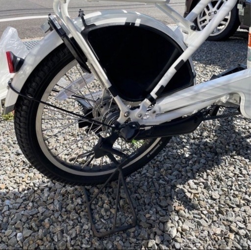 (お話中)ブリヂストン子供乗せ電動自転車　