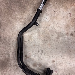 ゼファー400 Pretty Racing ガニマタブレット 421マフラーの画像