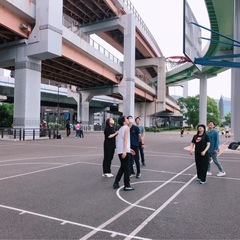 公園でバスケやってみよう⛹️‍♂️