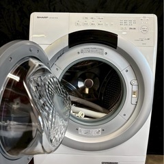 【セール品】SHARP ドラム式洗濯機 ES-S7J-WL 洗濯7kg乾燥3.5kgの画像