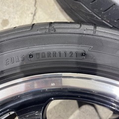 165/55R15 ホイールセット タイヤ21年製 の画像