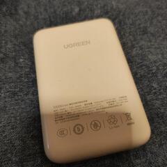 UGREEN　10000mAh ワイヤレス対応急速充電ミニモバイルバッテリーの画像