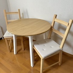 ［美品]ダイニングテーブルセットの画像