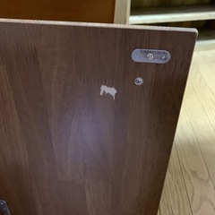 電話台(？)収納台の画像