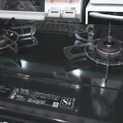 リンナイ ガステーブル LPガス プロパンガス 左側強火力 2018年製 RTE594BK2L ガスコンロ ガスレンジ 【8】の画像