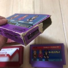 箱説付きファミコンカセットの画像