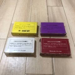 箱説付きファミコンカセットの画像