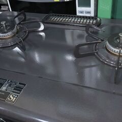 パロマ ガステーブル LPガス プロパンガス 右側強火力 2021年製 PA-S42B-1R ガスコンロ ガスレンジ 【14】の画像