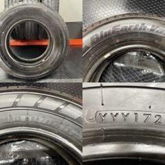 YOKOHAMA BluEarth-Van RY55 165/80R13 90/88N LT 13インチ 夏タイヤ 4本 23年製 バリ溝 プロボックス サクシード等　(STJ019)の画像