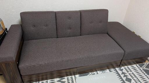 美品！2WAYソファーベッド