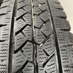 BS BRIDGESTONE BLIZZAK VL1 165R13LT 6PR スタッドレス 4本 22年製 バリ溝 プロボックス サクシード等　(STJ016)の画像