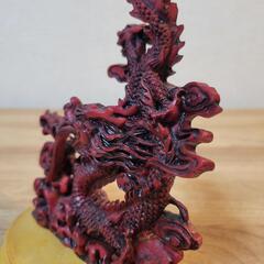 値下げ可 中国 置物 龍 縁起物 ドラゴン インテリアの画像