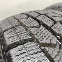 【走行短め】DUNLOP WINTER MAXX WM02 165/65R14 14インチ スタッドレス 4本 22年製 ソリオ トール ルーミー タンク パッソ等　(STJ017)の画像