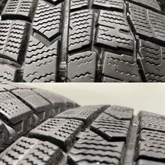 DUNLOP WINTER MAXX WM02 185/60R15 15インチ スタッドレス 4本 23年製 バリ溝 カローラアクシオ ヴィッツ audi/A1 インサイト等　(STJ015)の画像