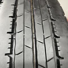 DUNLOP ENASAVE SPLT50M 205/85R16 117/115N LT ライトトラック用 夏タイヤ 6本 23年製 バリ溝 デュトロ アトラス等　(STT006)の画像