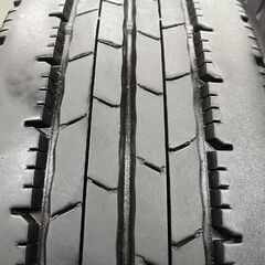 DUNLOP ENASAVE SPLT50M 205/85R16 117/115N LT ライトトラック用 夏タイヤ 6本 23年製 バリ溝 デュトロ アトラス等　(STT006)の画像