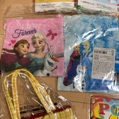 ディズニー タオル ループタオル 巾着 などの画像