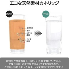 新品 交換用浄水器カートリッジ オールインワン塩素除去 3本の画像