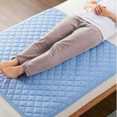 新品　Shop Japan ひんやり敷きパッド ハーフサイズ 冷感寝具 未使用　100×100 ベビー　ペット　ショップジャパンの画像
