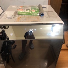 ⑧動作保証  右開き　シャープ　ES U111-TL ドラム式洗濯乾燥機　洗濯11k 乾燥6k 分解清掃済みの画像