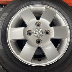 【YOKOHAMA ECOS ES31 155/70R13】夏タイヤ【マツダ スクラムワゴン 純正ホイール 13インチ 4.5J4HPCD100+50】21年製 バリ溝(STK012)の画像