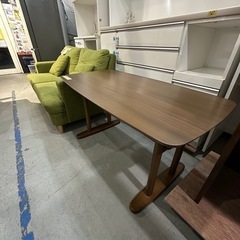 配達可【ニトリ
センターテーブル】クリーニング済【管理番号12208】金の画像