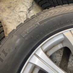 195/65r15オールシーズン17週2023年プリウス30、50型用タイヤとホイール4本セットの画像