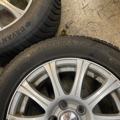 195/65r15オールシーズン17週2023年プリウス30、50型用タイヤとホイール4本セットの画像
