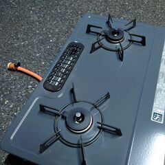 18年製 リンナイ ガステーブル ガスコンロ RT64JHS-R LPガスの画像