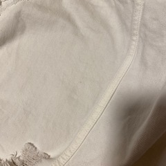 AMERICAN EAGLE ホワイト デニムジャケットの画像